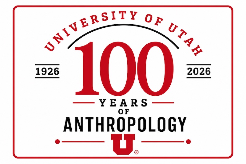Anthropology 100th anniversary logo